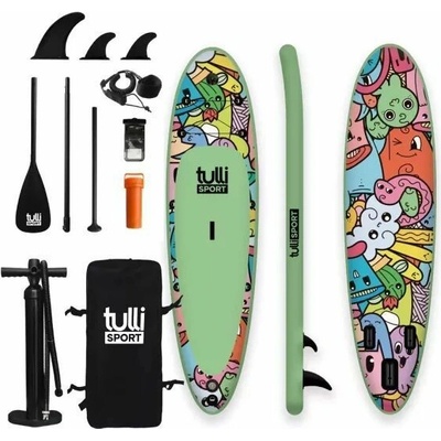 paddleboard Tulli Sport: graffiti SUP 320 cm