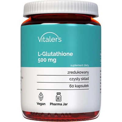 Vitaler's Антиоксидант за здрав черен дроб - L-Глутатион, 500 mg х 60 капсули (407511 (VIT-0751) VIT)
