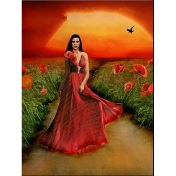 Image 1 of Червеният залез 24/34 см