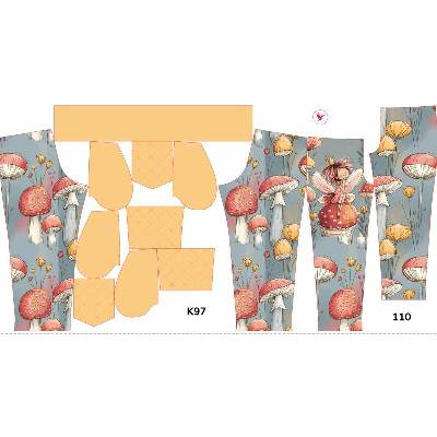 Takoy Panel se střihem rozšířené softshellové kalhoty víla Ivy 110 - Jarní