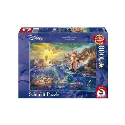 Schmidt Spiele Puzzle Thomas Kinkade: Disney Arielle