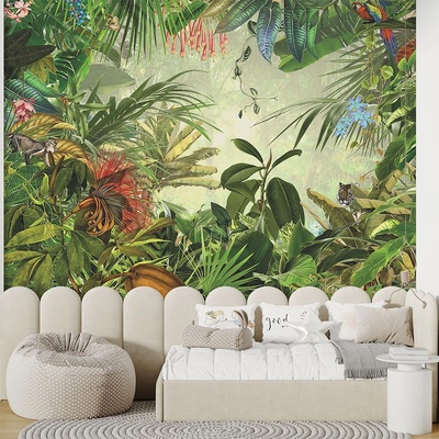 Art Gift Decor Фототапет Пъстра джунгла