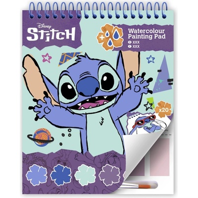Lilo a Stitch blok s omaľovánkami a farbami