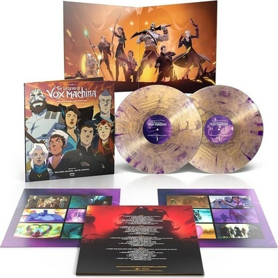 The Legend Of Vox Machina, Season - Soundtrack Purple & Gold Smoke LP