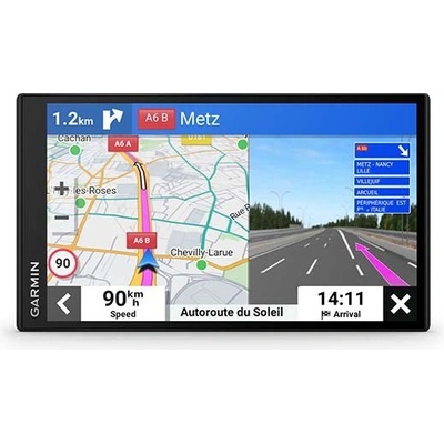 Garmin Навигатор Garmin DriveSmart 76 Фиксиран 17, 8 cm (7") TFT сензорен екран 239, 6 g Черен (753759276539)