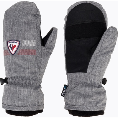 Rossignol Детски скиорски ръкавици Rossignol Jr Roc Impr M heather grey