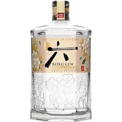 Suntory Roku Gin Botanical Kasane Edition 47% 1 l (holá láhev)