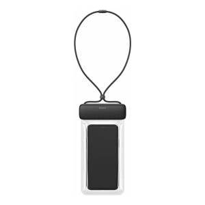 Baseus AquaGlide Universal Waterproof Case IPX8 up to 7.2 inch Phone, Black/ Transparent (BS-PC029)
