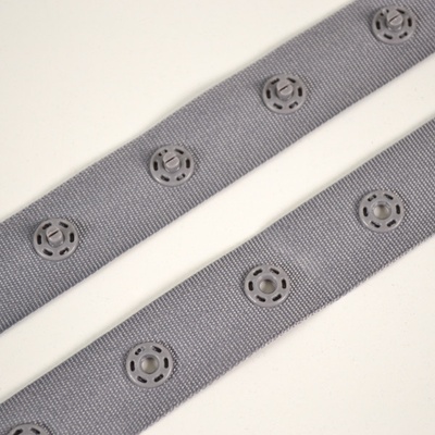 Takoy Zapínání na body / patentky na prýmku - tmavě šedé – Zboží Dáma