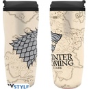 ABYstyle Cestovní hrnek Game of Thrones Winter is Coming 0,355 l