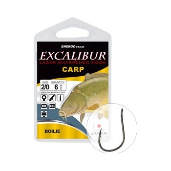 Excalibur Carp Boilies Bn veľ.2 6ks