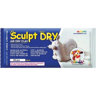 MUNGYO Samotvrdnoucí modelovací hmota bílá 1 kg
