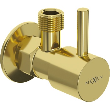 Mexen R1 ъглов вентил за батерия 1/2"x3/8", златист - 79970-50 (79970-50)