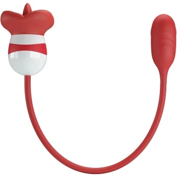 Pretty Love Вибро яйце с клиторстимулатор език Aliyah