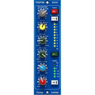 Midas Compressor Limiter 522 V2 Динамичен ефект (COMPRESSOR-LIMITER-522-V2)