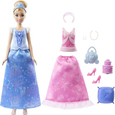 Mattel Disney Princess Popoluška a rozprávkové obliekanie JCR95