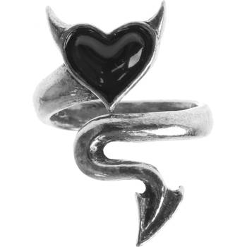Image 1 of Alchemy gothic пръстен ALCHEMY GOTHIC - Devil Heart - R248