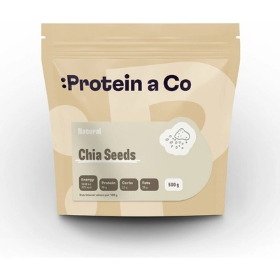 Protein&Co. BIO chia semienka 200 g 500 g