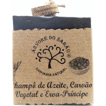 Árvore do Sabão Tuhý šampón s aktívnym čiernym uhlím a esenciálnymi olejmi 170 g