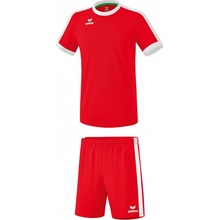 Erima Retro Star set dres + trenky pánský Červená Bílá