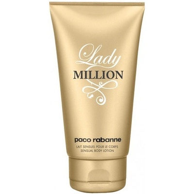 Paco Rabanne Lady Million, telové mlieko 75 ml