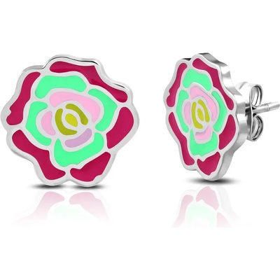 Обеци „Цветни рози