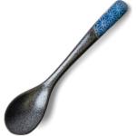 Made in Japan Лъжица за маса asanoha 12, 5 см, индиго, керамика, mij (mijc4210)