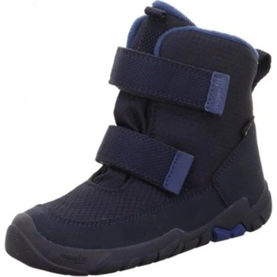 Superfit chlapecké zimní boty barefit Trace Gore-Tex 1-006039-8010 tmavě modrá