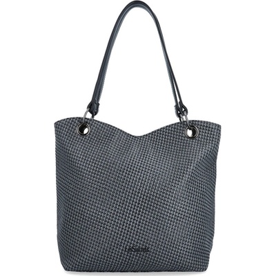 Le Sands dámská shopper kabelka černá 4619 BLACK