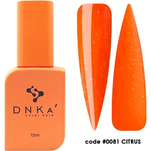 DNKa Цветна каучукова основа DNKa 0081 Citrus 12 мл (DNKA0081)