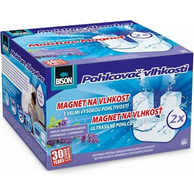 Bison Náhradní tablety do pohlcovače vlhkosti 2 x 450 g levandulová vůně