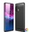 Motorola Edge Plus Удароустойчив Carbon Fiber Калъф и Протектор