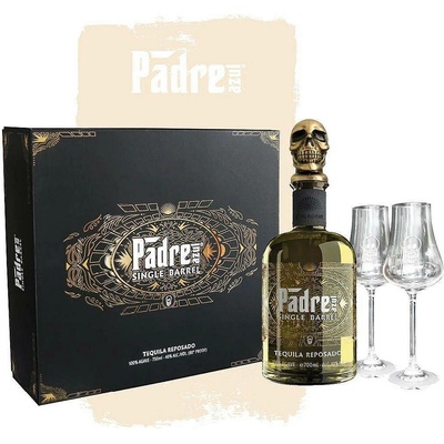Padre Azul Four Roses Single Barrel & Reposado 40% 0,7 l (kazeta)