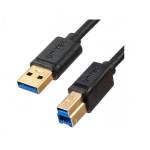 Unitek Кабел за принтер Unitek C14095BK USB-A към USB 3.0, 2 м (C14095BK-2M)