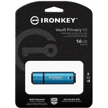 Kingston IronKey Vault Privacy 50 16GB IKVP50/16GB