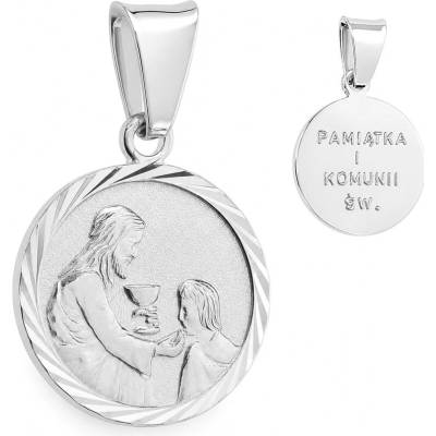 Argento Strieborný prívesok prvé sväté prijímanie 86061