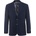 Harvey and Jones Сако Harvey and Jones Men's Viscose Long Sleeve Lapel Blazer - Navy