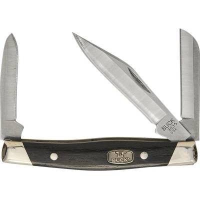 Buck Cadet Ebony Wood 420HC BU-0303BRS2-B