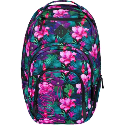 Baagl Batoh Coolmate růžová zelená černá