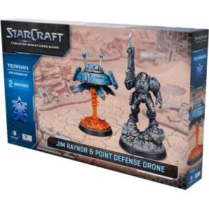 Archon Studio Разширение за настолна игра StarCraft: Tabletop Miniatures Game - Jim Raynor & Point Defense Drone (SCMG0016) - digit