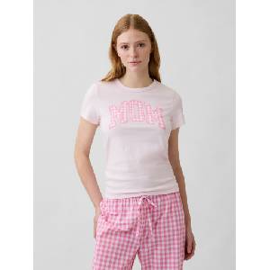 GAP Тениска Mom GAP GAP | Rozov | ЖЕНИ | XXS