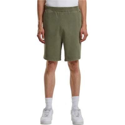 Build Your Brand pánské vintage šortky BY297 Warm Khaki