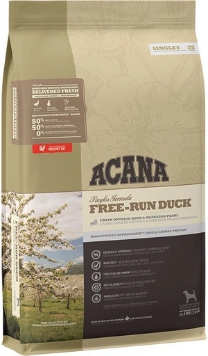 Acana Singles Free-Run Duck 11,4 kg od 1 964 Kč - Heureka.cz