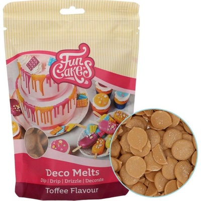 FunCakes Snadno rozpustná poleva v peckách zelená 250 g
