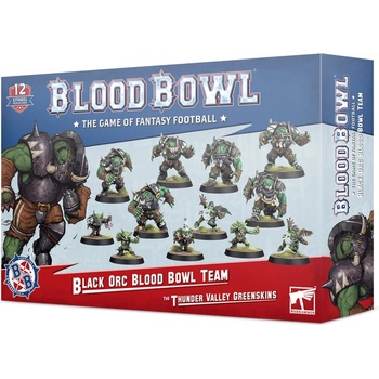 Games Workshop Black Orc Blood Bowl Team: The Thunder Valley Greenskins (202-12)