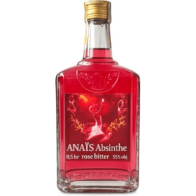 Bairnsfather Rose Bitter Absinth 55% 0,5 L (holá láhev)