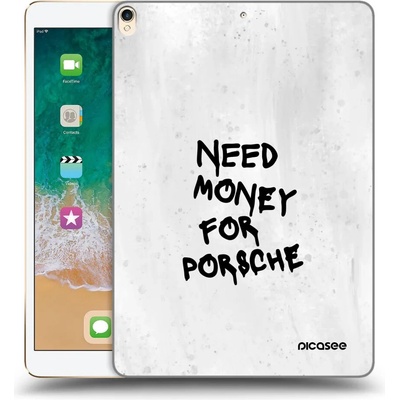Picasee silikónový prehľadný obal pre Apple iPad Pro 10.5 2017 2. gen White Dollar