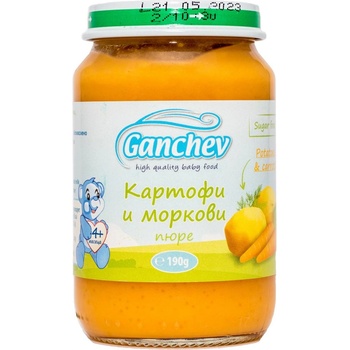 Ганчев пюре картофи и моркови -190 г