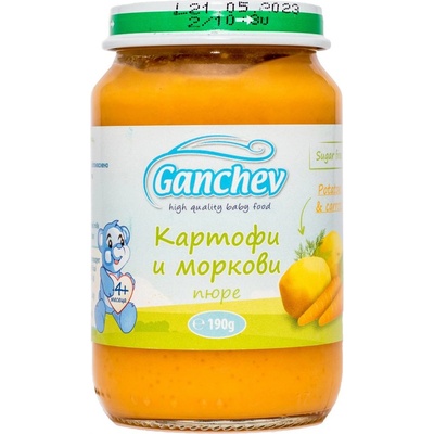 Ганчев пюре картофи и моркови -190 г