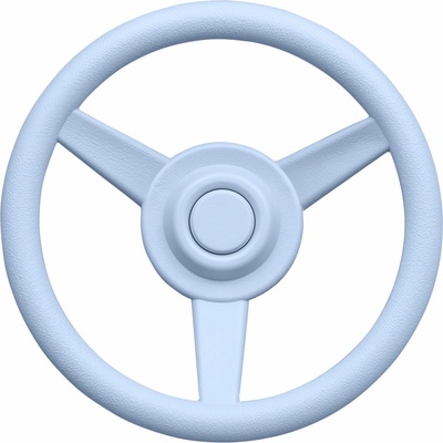 Swing King Dětský volant pastelově modrý – Zboží Mobilmania